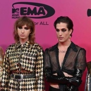 Maneskin ai mtv ema di Budabest